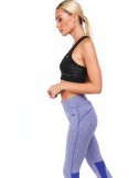 Cornflower blue insulated sports leggings MR12263 - Online store - Boutique